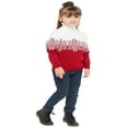 thumbnail image 4 of Chandail Assorti de Noël pour la Famille, Col Roulé Flocon de Neige, Manches Longues, Tricoté, 4 of 5