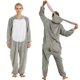thumbnail image 1 of Pijamas de franela de dibujos animados para hombres y mujeres, ropa de dormir Unisex, mono de unicornio, Kigurumi Totoro, disfraces de Anime para adultos, Invierno, 1 of 4