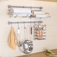 thumbnail image 3 of Osdhezcn Wall Mountable Seasoning Rack Cooking Utensils Holder Kitchen Organization Tool, 3 of 14
