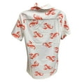 thumbnail image 5 of Cosmo Kramer Lobster Shirt White Button Down Up Adult Mens 90s Costume Seinfeld, 5 of 7