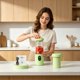thumbnail image 5 of HWRETIE Portable Wireless Juicer Blender Rechargeable Personal Smoothie Maker for Fruit Juice Milkshake Protein Shakes Travel office Home Kitchen, 5 of 8