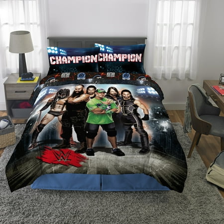 Wwe Wrestling Armageddon Boys Full Comforter Sheets 6 Piece