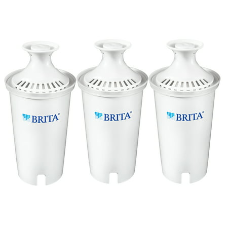 Brita Standard Water Filter, Standard Replacement Filters for Pitchers and Dispensers, BPA Free - 3