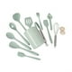 thumbnail image 2 of Set de utensilios de cocina de silicona verde menta, 12 piezas, 2 of 2