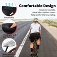 thumbnail image 3 of Bike Seat Cushion - Apusale Gel Padded Bicycle Saddle Cover for Women Men, Outdoor Indoor Narrow, 3 of 5