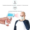 thumbnail image 5 of Termómetro Infrarrojo de Frente Digital sin Contacto para Medición Rápida y Precisión en Temperatura Corporal y Objetos, 5 of 5