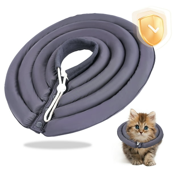 Cat Cone Collar Soft To Stop Licking Lightweight Cat Donut Collar