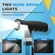 thumbnail image 2 of Bastón BeneCane Quad Cane con dos luces LED, base grande, mango en T y ligero, ajustable, de cuatro puntas, resistente, para hombres y mujeres (azul), 2 of 5