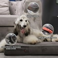thumbnail image 4 of laifug high density(45d) memory foam (34"x22"x4") orthopedic waterproof pet/dog bed with washable cover., 4 of 6