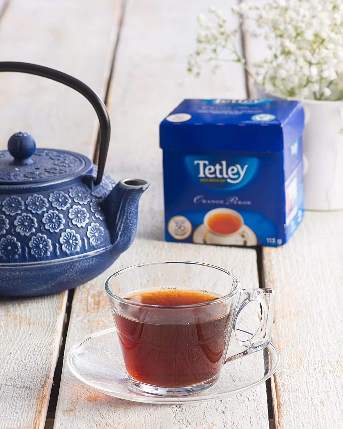 Tetley Tea, Orange Pekoe, 216-Count Tea Bags