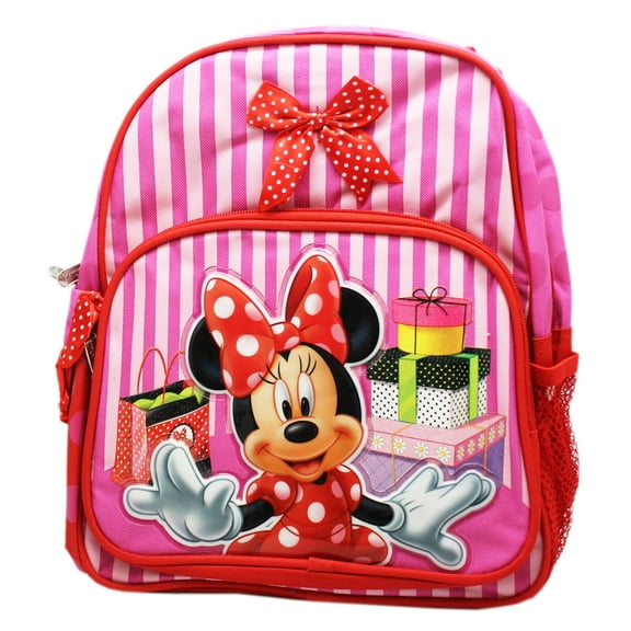 Small Backpack - Disney - Minnie Mouse - Gifts 12" New School Bag 617721