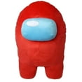 thumbnail image 1 of Oreiller Among Us 'Crewmate Rouge' Câlin et Décoratif en Peluche pour Enfants, 100% Polyester, 1 of 1