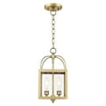 thumbnail image 6 of Livex Lighting Milford 2 Light Antique Brass Chain Hang/Ceiling Mount, 6 of 12