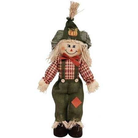Standing Scarecrow Fall Harvest Halloween Decoration - Walmart.com