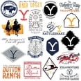 thumbnail image 4 of Yellowstone 2nd Variety 50ct Vinyl Large Deluxe Stickers Variety Pack - Laptop, Water Bottle, Scrapbooking, Tablet, Skateboard, Indoor/Outdoor, 4 of 6