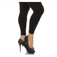 thumbnail image 5 of K-Cliffs Women's Feminine Full Length Seamless Fleece Leggings, Plus Size/One Size (Usually fits sizes 12-16), Black, 5 of 6