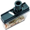 thumbnail image 4 of Trancheuse de Fruits Secs en Plastique, Lames en Acier Inoxydable Réglables avec Récipient en Plastique, Portable Compact avec Support et Récipient par Dark Handcraft, 4 of 6