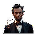 thumbnail image 6 of Yatrandify Waterproof Stickers Vinyl Abraham Lincoln Stickers Colorful Decorative Stickers for Notebooks Suitcases Instruments, 6 of 8