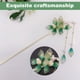 thumbnail image 4 of Horquillas de metal para el pelo con borlas y flores, accesorios para el pelo para mujeres y niñas, pelo largo, 4 of 6
