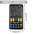 thumbnail image 3 of Handheld Microphone Voice Changer Mobile Phone Computer Sound Card Sounder Game Outdoor Karaoke Recording Sounder, 3 of 6