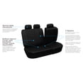 thumbnail image 5 of FH Group Deluxe Leatherette Padded Seat Covers For Car Truck SUV Van - Rear Bench, 5 of 5