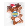 thumbnail image 3 of Plush Deer Squeaky Toy for Dogs Brown Christmas Pet Chew Toy Helps Training and Teething 12.5 inches, 3 of 5