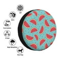 thumbnail image 4 of Logiee Watermelon Print Spare Tire Cover, Universal Wheel Protectors,Waterproof Dust-Proof UV Sun Wheel Tire Cover,Fit for SUV, RV, Travel Trailer, Truck-16 inch, 4 of 6