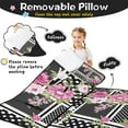 thumbnail image 3 of Pioneer Flower Floral Print Pattern Toddler Nap Mats for Kids Preschool,Sleeping Mat Bag or Kids,Toddler Sleeping Bag,Toddler Nap Mat or Daycare, 3 of 6