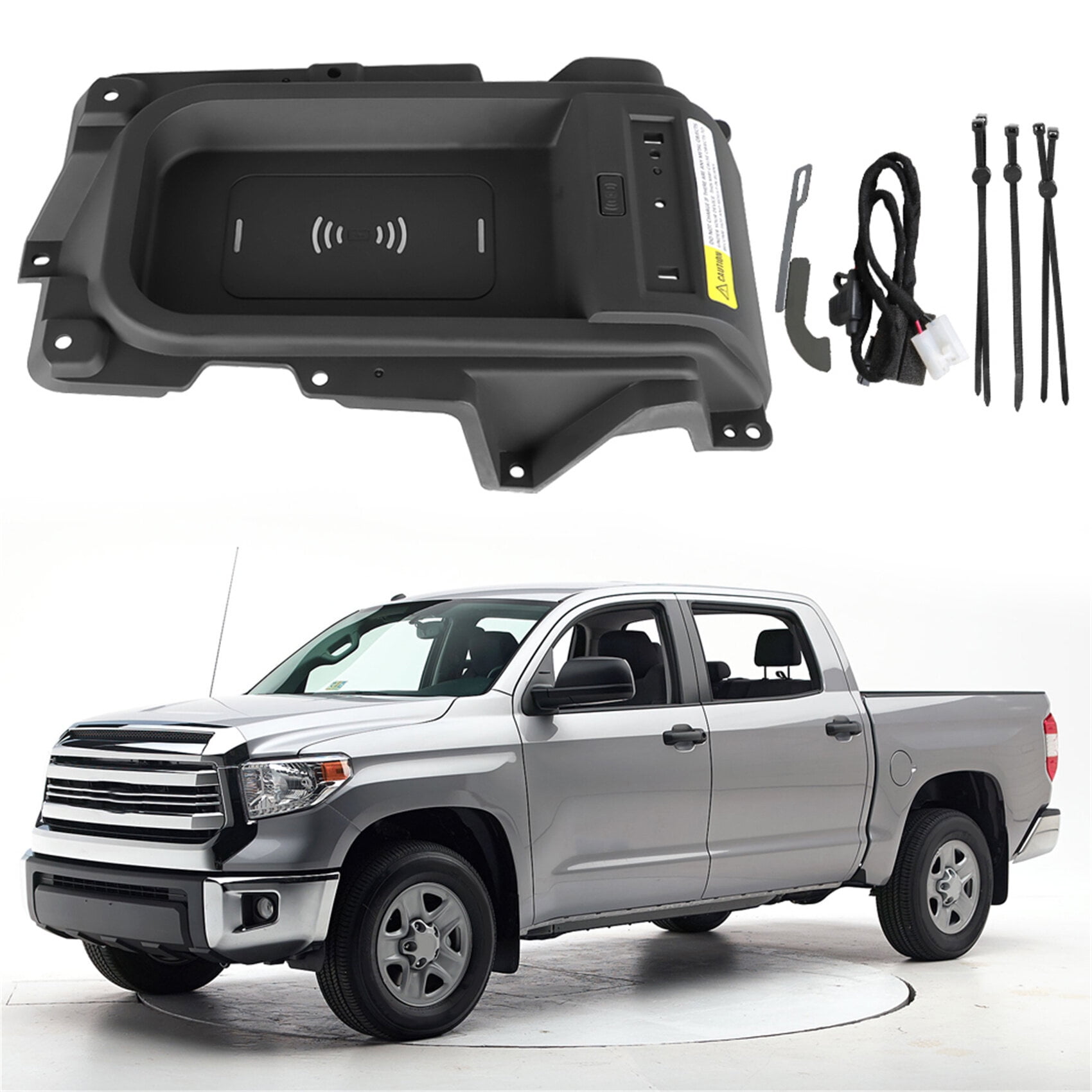 Genrics Center Console Wireless Charger Tray 00016-34506 For 2014-2020 Toyota Tundra