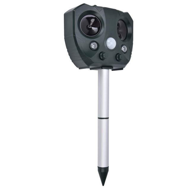 Electronic Animal Repeller, Infrared Induction Dog Repeller Small Portable For Yard For Garden ANGGREK AH3033