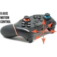 thumbnail image 3 of [2021 Upgraded Version] Wireless Switch Controller, Switch Pro Controller Gamepad Joypad with USB Charging cable & with Gyro and Gravity Sensor, Dual Shock and Turbo Function (NO NFC), 3 of 7