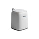 thumbnail image 1 of Matsuzay Silicone trash can - desktop basket bin, trash covered debris basket storage bin, makeup table mini office storage Suministros de limpieza para el hogar blanco, 1 of 6