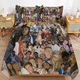 thumbnail image 1 of drew Starkey Everyday Sleep Comfort Wrinkle Resistant Stitch Hidden Closure Duvet Cover Sets Use, 1 of 5