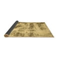 thumbnail image 2 of Ahgly Company Indoor Square Abstract Brown Modern Area Rugs, 5' Square, 2 of 4
