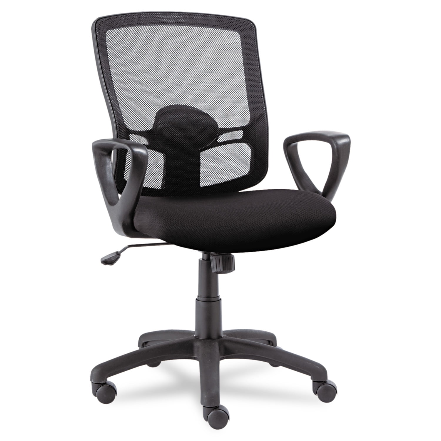 Alera Alera Etros Series Mesh MidBack Swivel/Tilt Office Chair, Black