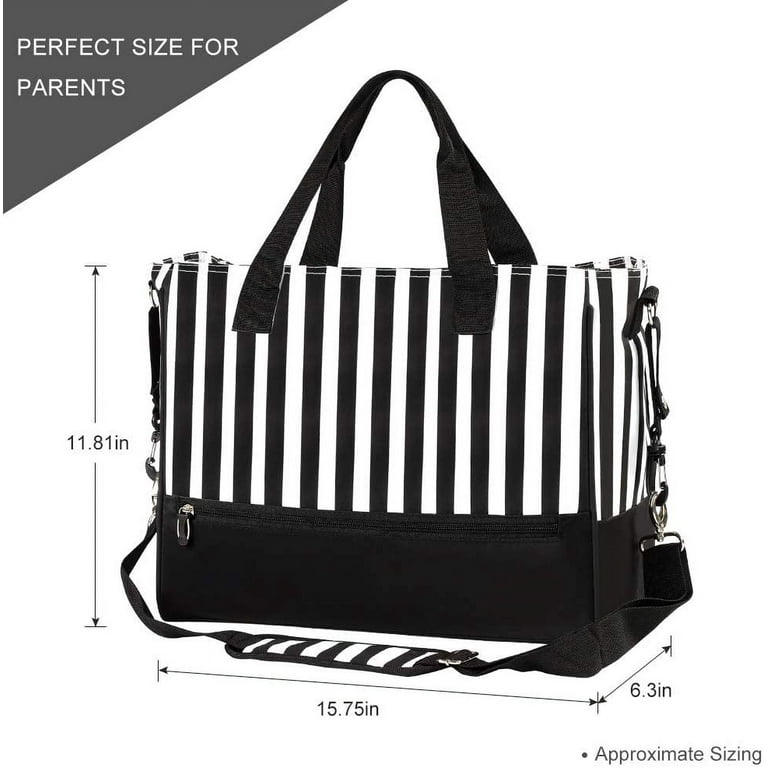 Diaper Bag Tote with Shoulder Strap Travel Baby Bag for Girls