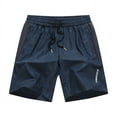thumbnail image 4 of Birdeem Mens Shorts Mens Summer Casual and Comfortable Drawstring Pocket Elastic Waist Shorts, 4 of 12