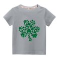 thumbnail image 2 of Wolfast Cadeaux de la Saint-Valentin pour Filles Tout-Petits Enfants Garçons Filles Mode Mignon Col Rond Imprimé Manches Courtes Haut Cadeau de la Saint-Valentin pour Fille Tout-Petit, 2 of 9