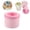 Pink-Small, variant on SomWiBe Blue Cylinder Silicone Ice Cube Molds Portable Ice Maker Cup 40-Cavity Squeeze Ice Mold Cup For Whiskey Cocktail 3x2 In