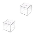 thumbnail image 2 of Baohd Coins Bank Large Capacity For Easy Money Management Money Box For Adults And Children Plastic Transparent Money Box 2cm*12cm 240G 2Set, 2 of 6