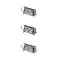 thumbnail image 4 of Sidaley Estuche para lápices de lona Estuche para bolsas Bolsillo de malla con cremallera Papelería Bolígrafos Bolsas de almacenamiento Type1 NO1, 4 of 6