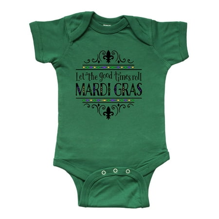

Inktastic Let the Good Times Roll Mardi Gras Gift Baby Boy or Baby Girl Bodysuit