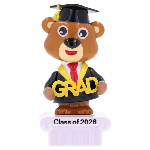 Class of 2026 Bear Solar Character, 4", Graduation by Way To Celebrate