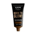 thumbnail image 2 of NYX Professional Makeup Born To Glow Naturally Radiant Foundation, Medium Coverage, Walnut, 2 of 6