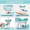 thumbnail image 3 of Eye Wash Cupeye Wash Bath Kit Silicone Eye Cup For Effective Eye Cleansing Transparent With Storage Container,manual Air Pressure Eye Cleaning Cup, 3 of 5