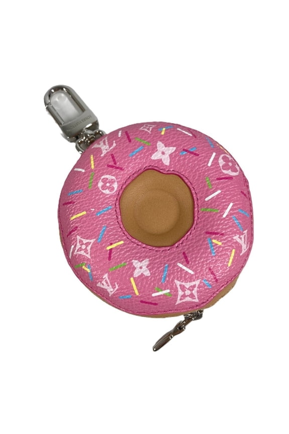 Pre-Owned LOUIS VUITTON M02549 Monogram Donut Bag Charm - LV Charm, Keychain Leather...