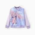 thumbnail image 3 of Disney Stitch. Chaquetas tipo bomber para niños, sweatshirts ligeros de estilo varsity con estampado de tie-dye, ideales como regalos en tallas de 6 a 14., 3 of 3