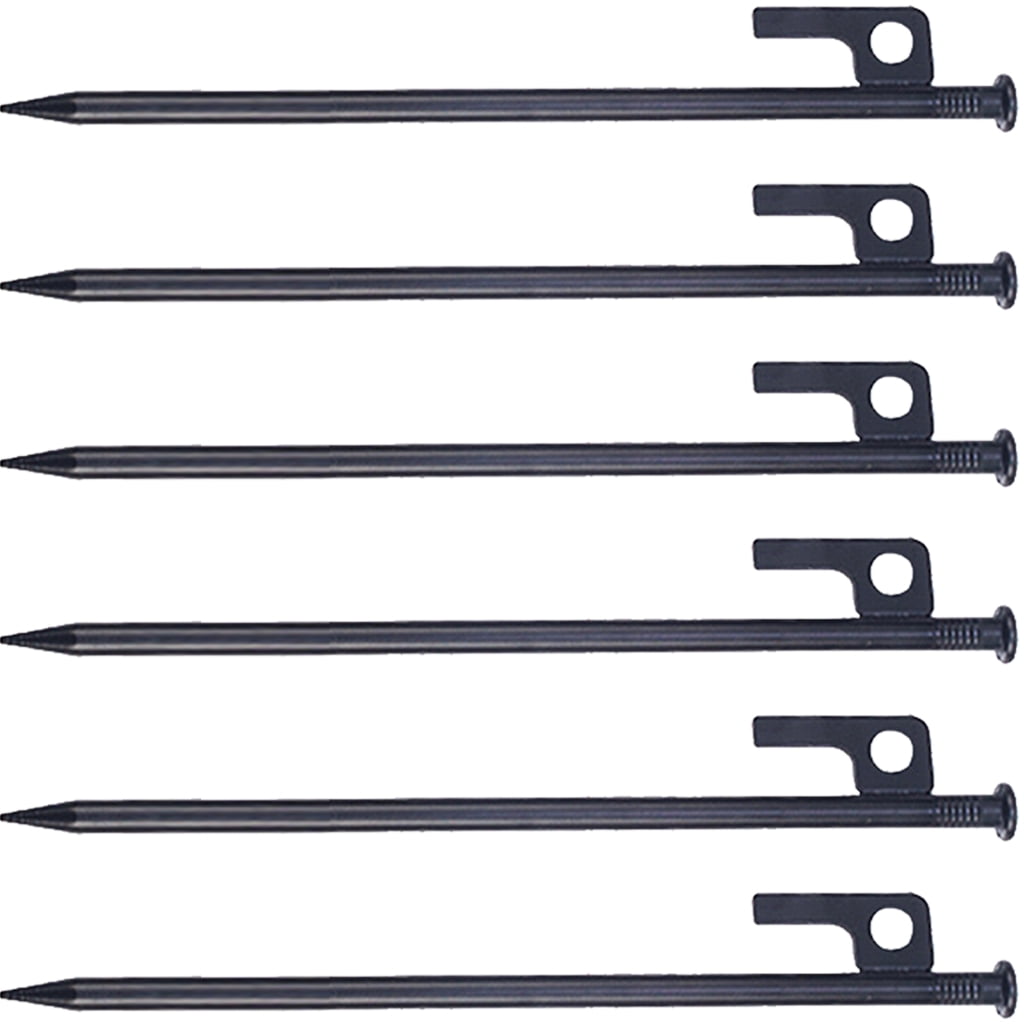 Heavy Type Camping Stakes for Tents Sand Beach Rustproofed Steel Secure Windproofed Multiple Surfaces Application