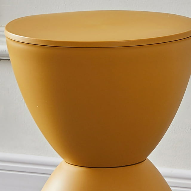 Contemporary Round Stool,Plastic Round Stool Thicken Plastic Round Stool Modern Round Stool Sturdy Construction