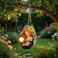 thumbnail image 6 of Whimsical Solar Fruit Buddies Hanging Lamp, Waterproof Resin Figurine Light for Tree & Garden, Cute LED Glow Ornament for Outdoor Patio Landscape Decor, 6 of 6